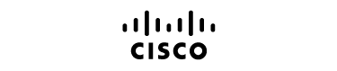 The image shows the Cisco logo. The design features a black bridge shape made up of vertical lines, symbolizing connectivity, above the word "CISCO" in black, all on a white background.